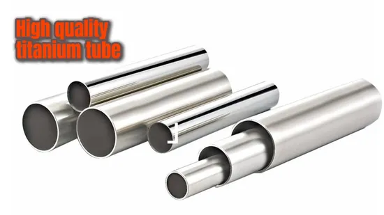 Tubes en titane poli sans soudure Gr5 Gr9 personnalisés pour vélo