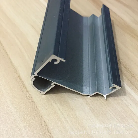 Profilés en aluminium de haute qualité pour fenêtres et portes, fabriqués à Foshan