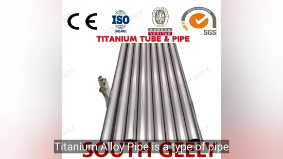 Fabricant de tubes et de barres rondes en titane sans soudure de qualité supérieure