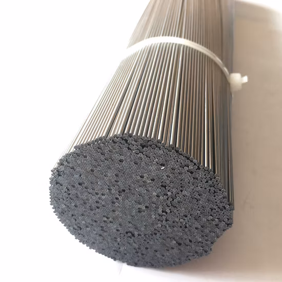 Fil de titane droit ASTM B863 de grade 7 pour usage industriel