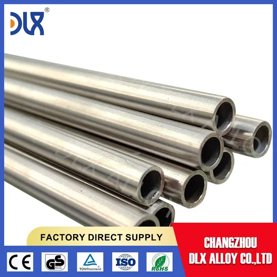 Tube en titane sans soudure Gr9 50 mm, coupe Gr2 76 mm, meilleur prix